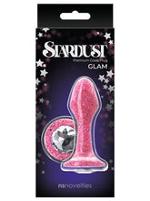 NS Novelties Stardust Glam Anal Plug Pink Butt Plugs